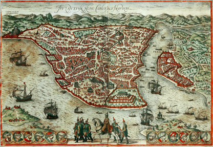 Constantinopla es bloqueada por los turcos 